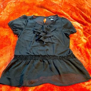 Black Blouse Size/XL